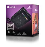 Ngs altavoz port bt luces rgb ipx6 color negro 15w