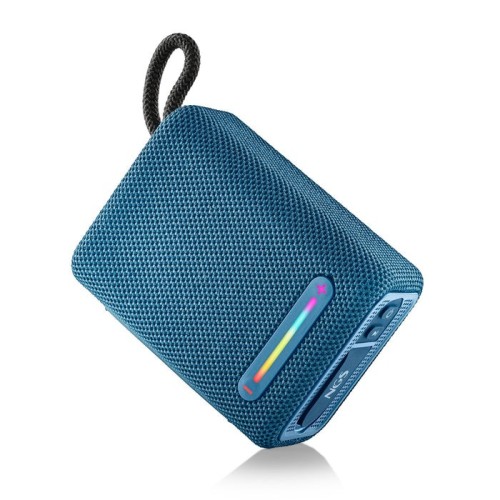 Ngs altavoz port bt luces rgb ipx6 color azul 15w