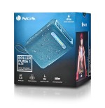 Ngs altavoz port bt luces rgb ipx6 color azul 15w