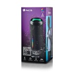 Ngs altavoz port bt luces rgb ip67 color negro 30w