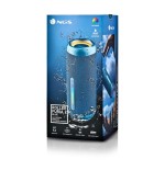 Ngs altavoz port bt luces rgb ip67 color azul 30w