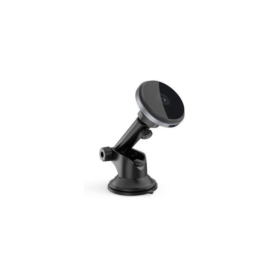Xo cargador inalambrico magnetico - carga qi hasta 15w - deteccion de objetos metalicos - color negro