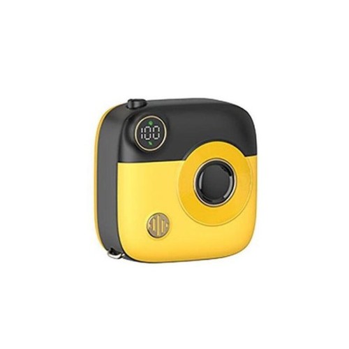 Xo powerbank 10000mah - conexion magnetica - carga rapida - dimensiones 68x68x28.2mm - color amarillo