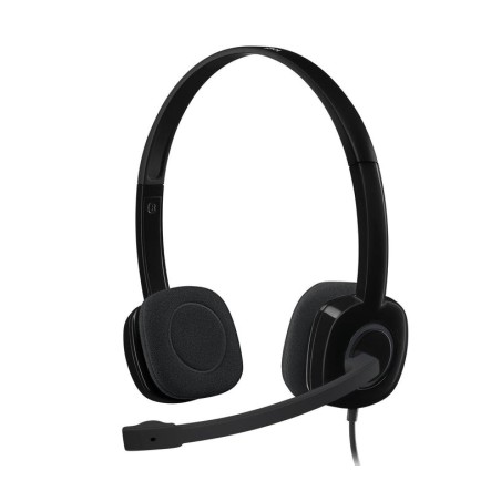 Logitech auriculares con microfono h151 negro - 981-000589