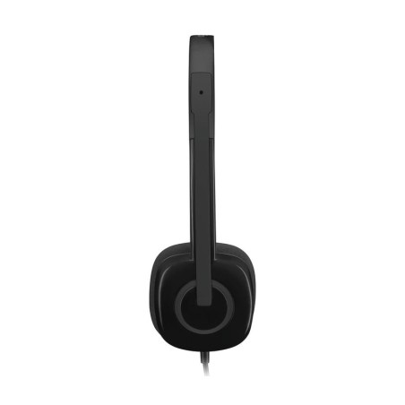 Logitech auriculares con microfono h151 negro - 981-000589