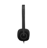 Logitech auriculares con microfono h151 negro - 981-000589