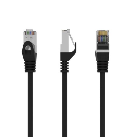 Gembird cable de red ftp cat6 awg26 2m negro  pp6-2m/bk