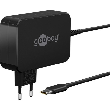 Cargador goobay 65420 portátil negro corriente alterna carga rápida interior