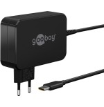 Cargador goobay 65420 portátil negro corriente alterna carga rápida interior