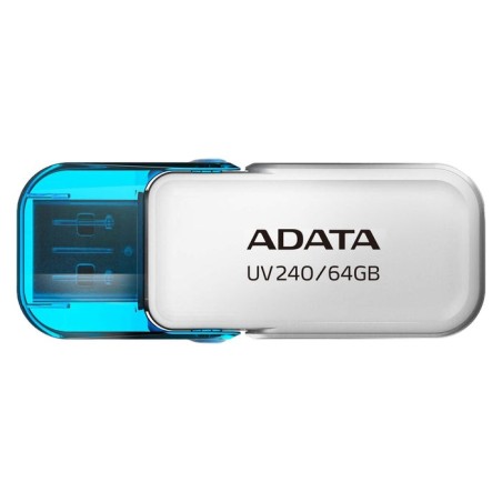 Pendrive adata uv240 64gb usb 2.0 blanco