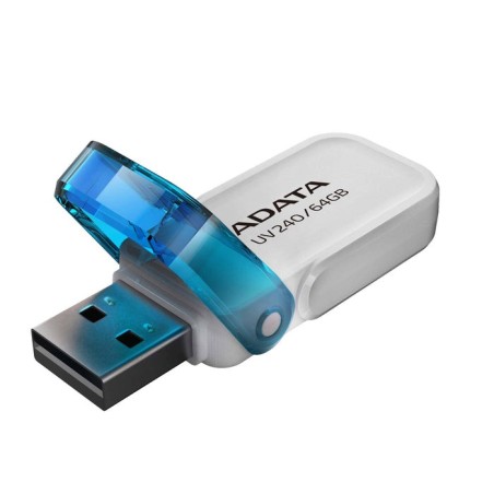 Pendrive adata uv240 64gb usb 2.0 blanco