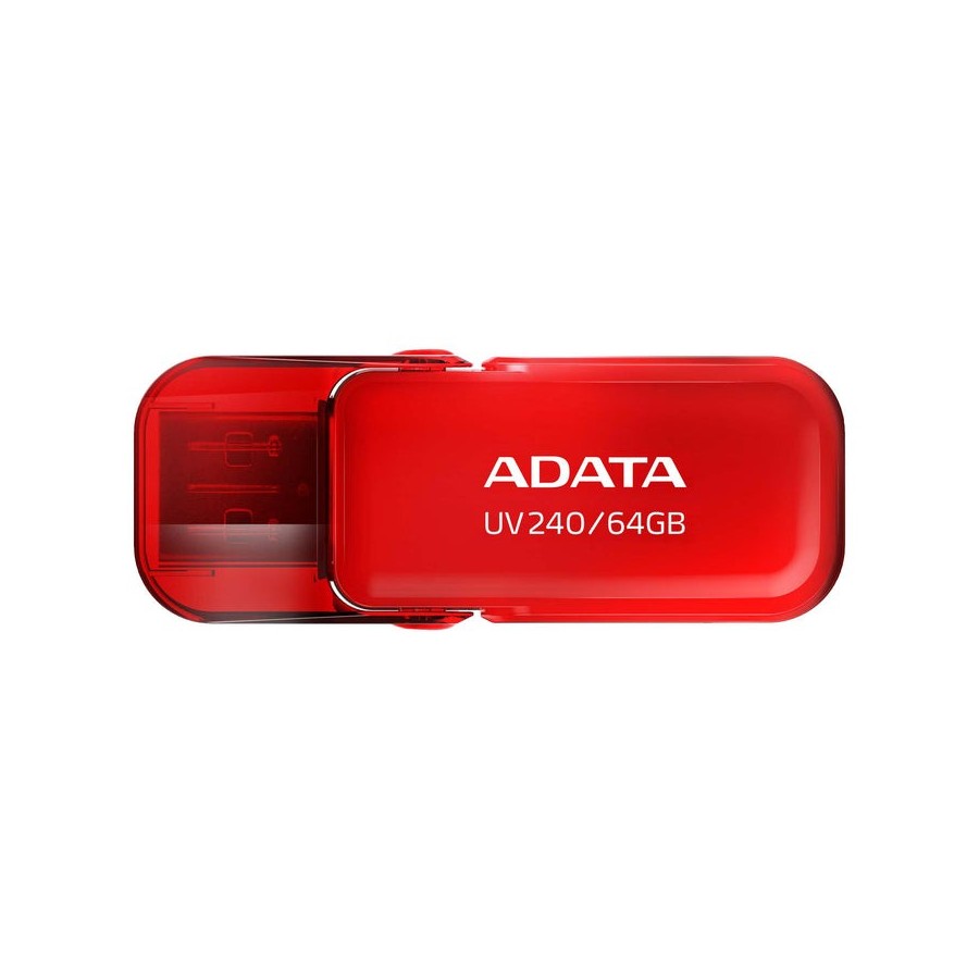 Pendrive adata uv240 64gb usb 2.0 rojo