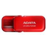 Pendrive adata uv240 64gb usb 2.0 rojo