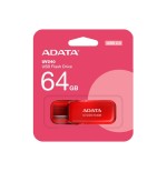 Pendrive adata uv240 64gb usb 2.0 rojo