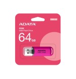 Pendrive adata c906 64gb usb flash drive, pink