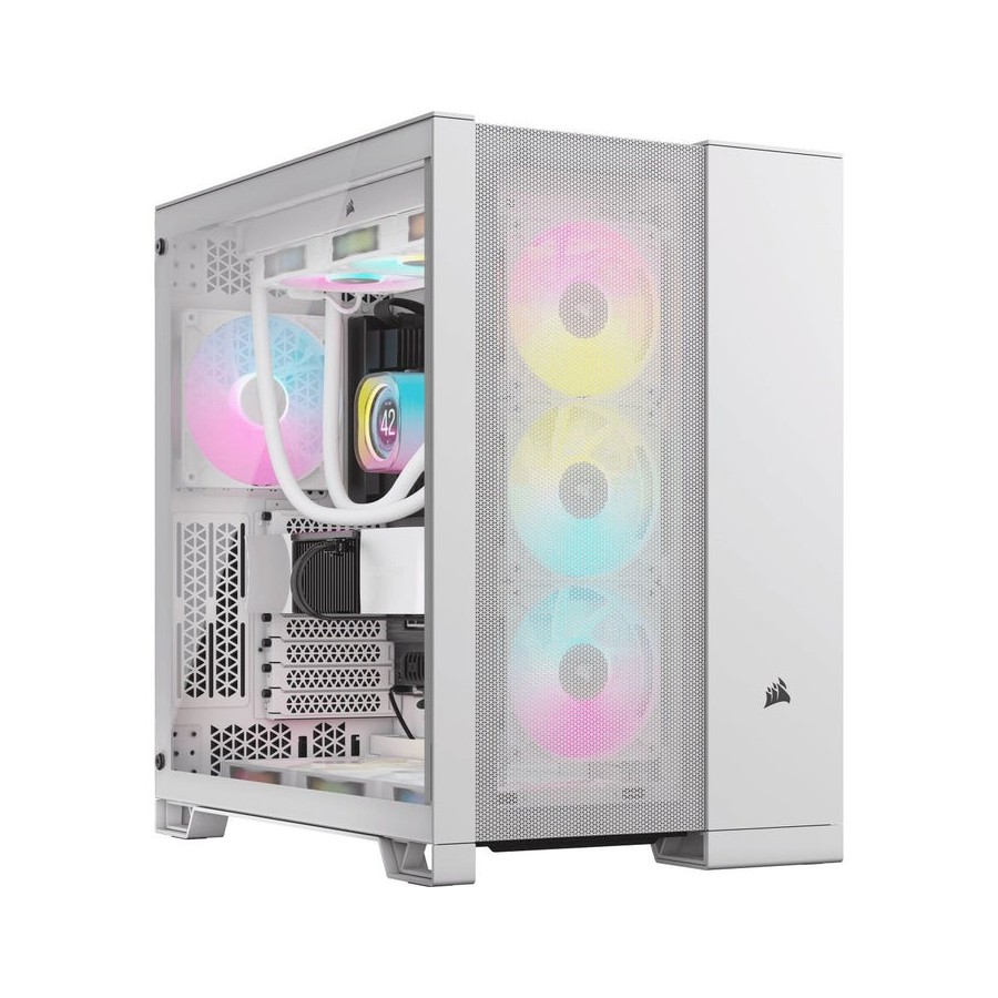 Caja pc corsair 6500d airflow blanco cc-9011260-ww