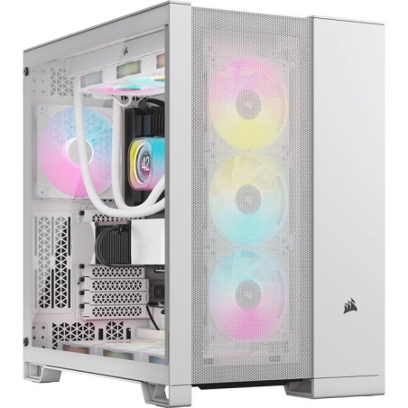 Caja pc corsair 6500d airflow blanco cc-9011260-ww