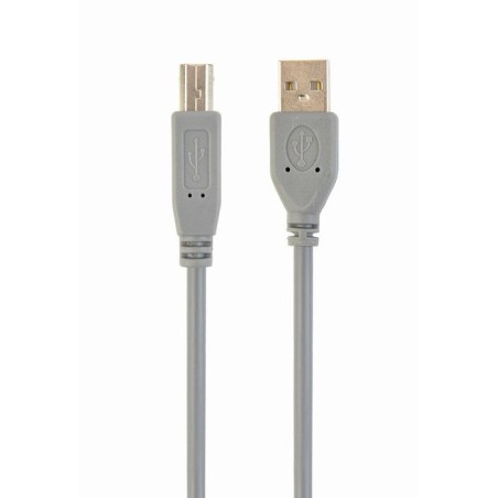 Gembird cable usb 2.0 tipo a/b m/m 1.8m (impresora)