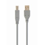 Gembird cable usb 2.0 tipo a/b m/m 1.8m (impresora)