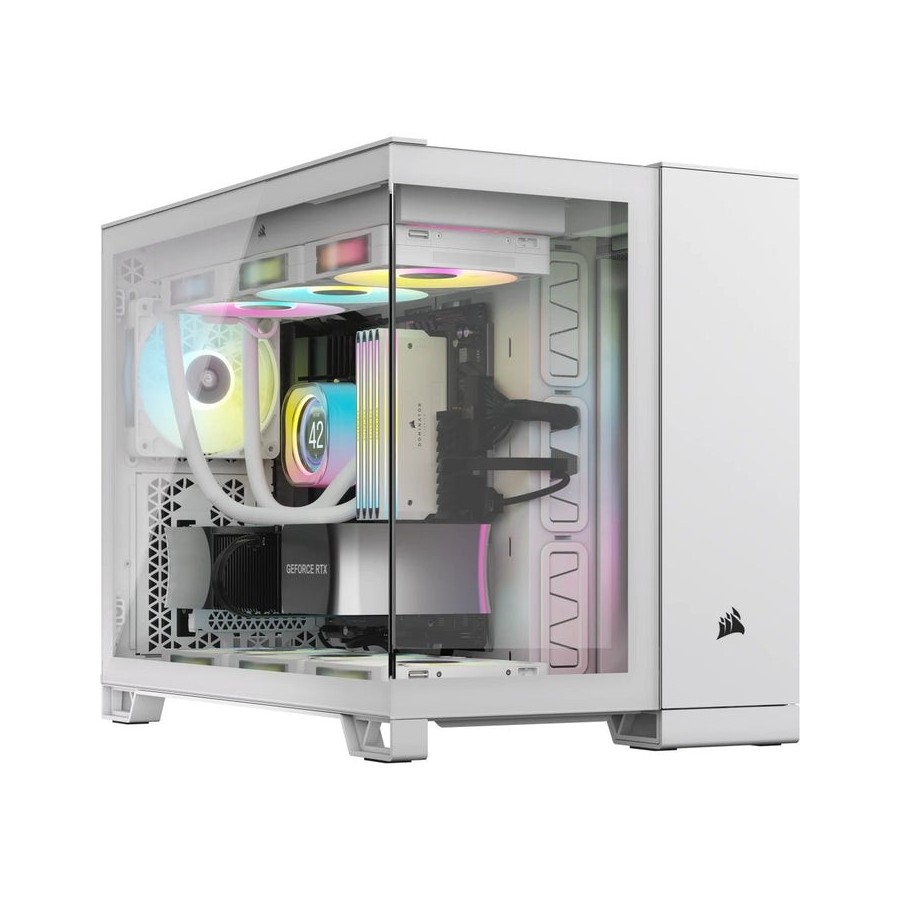 Caja pc corsair 2500x dual blanco cc-9011266-ww