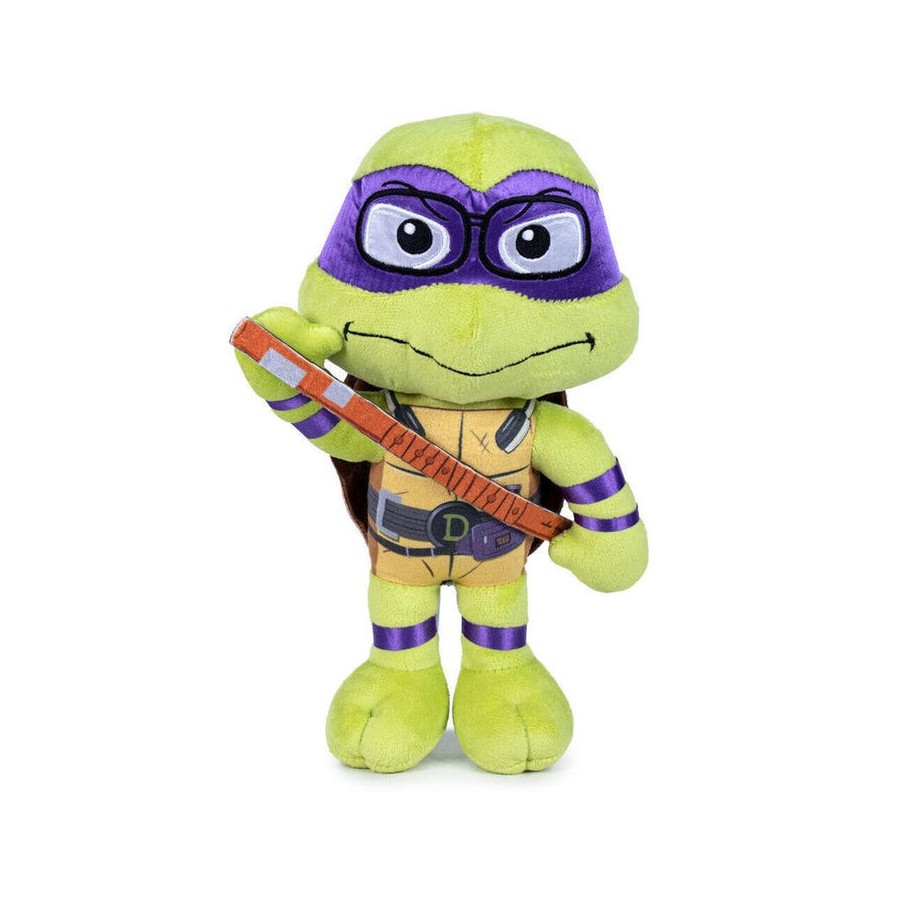 Peluche donatello mutant mayhem tortugas ninja 21cm