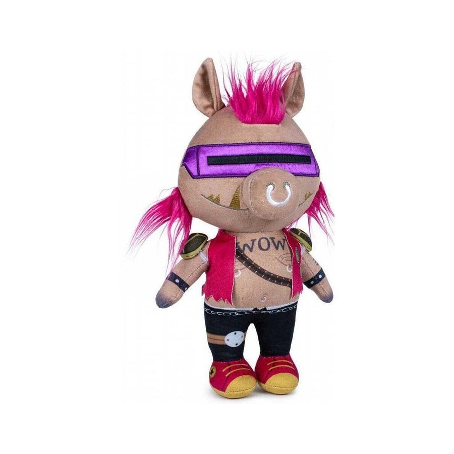 Peluche bebop mutant mayhem tortugas ninja 28cm