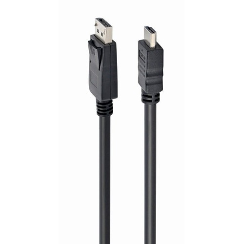 Gembird cable displayport a hdmi 1m negro cc-dp-hdmi-1m