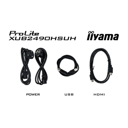 Monitor iiyama prolite xub2493hsu-b1  (23.8") 1920 x 1080 pixeles full hd led negro