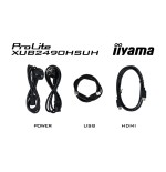 Monitor iiyama prolite xub2493hsu-b1  (23.8") 1920 x 1080 pixeles full hd led negro