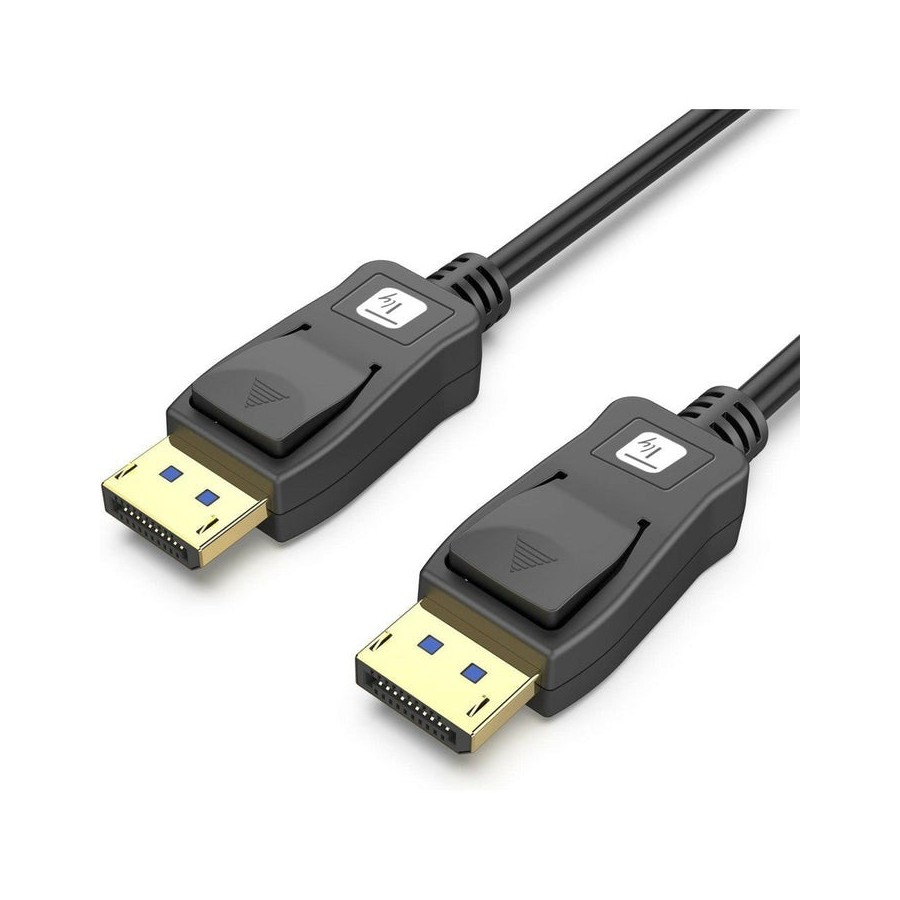 Techly cable displayport 2.1 audio video m m 4k 5m negro