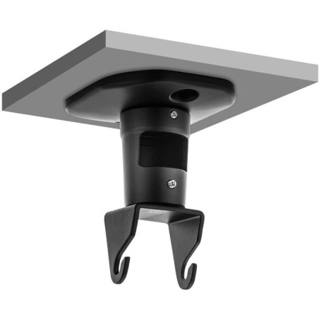 Techly 022403 soporte de techo para proyector, 10kg, 22 cm, con inclinación y rotación ajustable