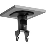 Techly 022403 soporte de techo para proyector, 10kg, 22 cm, con inclinación y rotación ajustable
