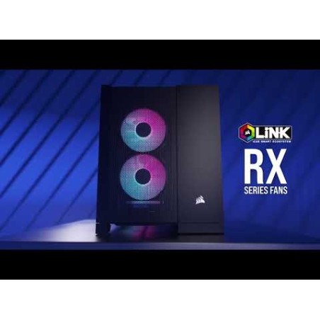 Corsair ventilador 120*120*25 rx120 rgb icue link single