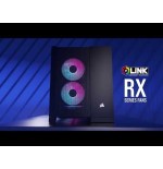 Corsair ventilador 120*120*25 rx120 rgb icue link single