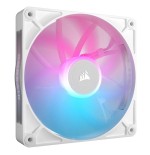 Corsair ventilador 140*140*25 rx140 rgb icue link blanco single