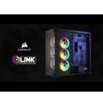 Corsair ventilador 140*140*25 rx140 rgb icue link blanco single