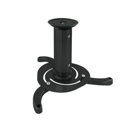 Tooq soporte universal de techo para proyector - inclinable y giratorio - peso max 10kg - negro