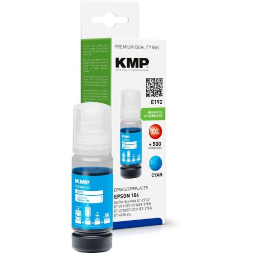 Kmp tinta ecotank t00p2 8000 s. cyan remanufactured