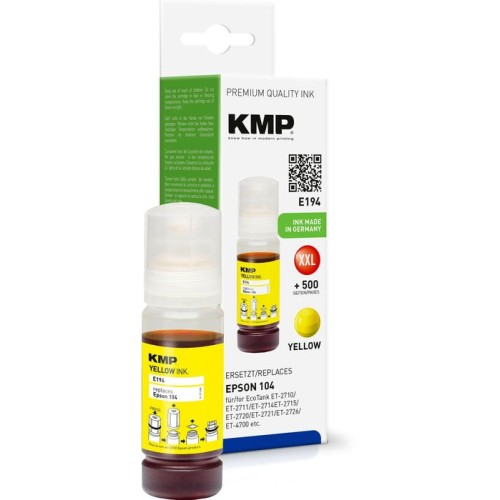 Kmp tinta ecotank t00p4 8000 s. amarillo remanufactured