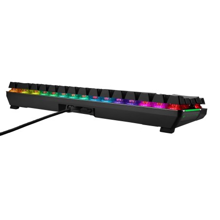 Teclado francés asus rog falchion rf inalámbrica + usb azerty negro