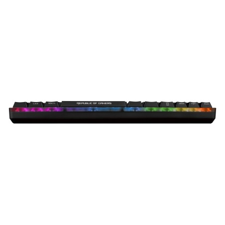 Teclado francés asus rog falchion rf inalámbrica + usb azerty negro