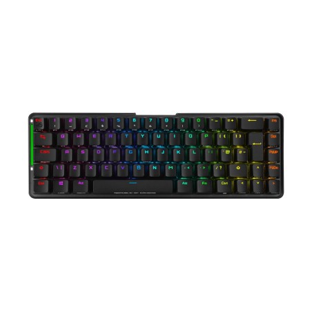 Teclado francés asus rog falchion rf inalámbrica + usb azerty negro