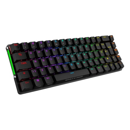 Teclado francés asus rog falchion rf inalámbrica + usb azerty negro