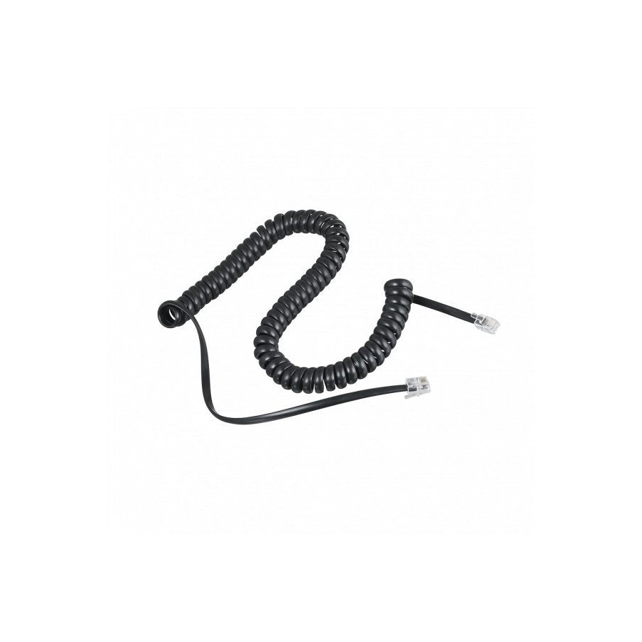Auerswald 55059 cable telefónico 2 m negro rj-10