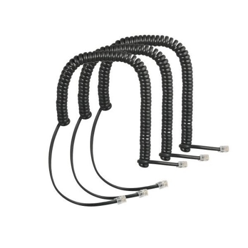 Auerswald 55001 cable telefónico 2 m negro rj-10