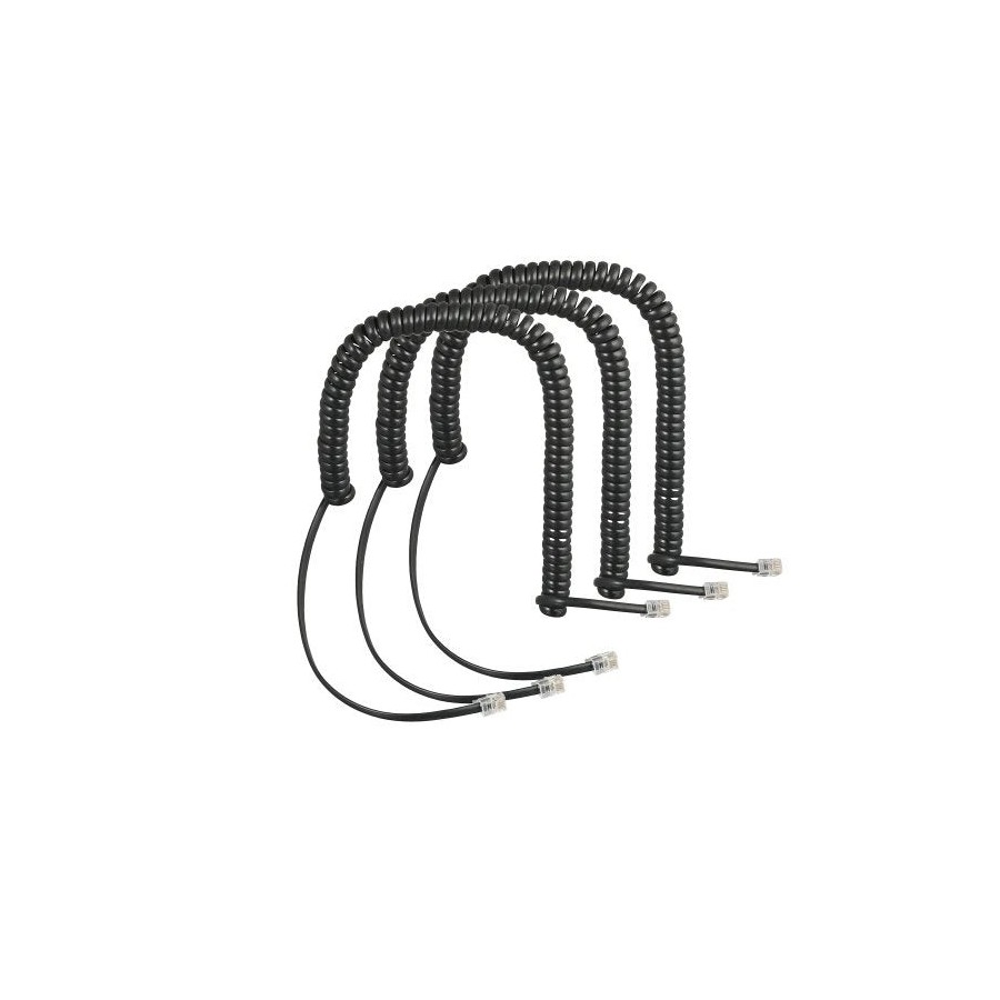 Auerswald 55001 cable telefónico 2 m negro rj-10
