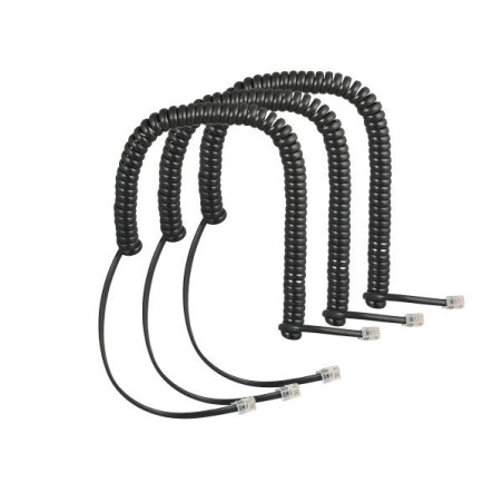 Auerswald 55001 cable telefónico 2 m negro rj-10