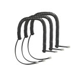 Auerswald 55001 cable telefónico 2 m negro rj-10