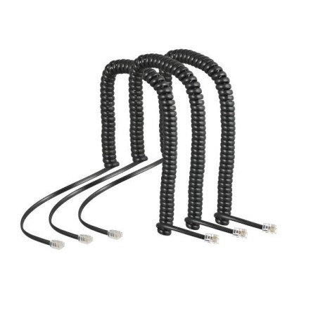 Auerswald 55001 cable telefónico 2 m negro rj-10