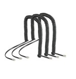 Auerswald 55001 cable telefónico 2 m negro rj-10